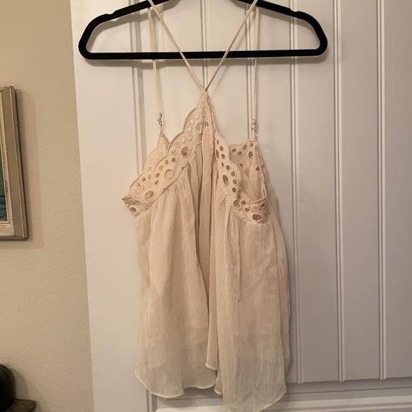 H &M Halter short cream top - Picture 2 of 4